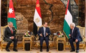 قمة ثلاثية في القاهرة تبحث الوضع في القدس