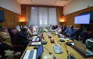 وزير الخارجية يرأس اللجنة الوزارية العربية الرباعية المعنية بمتابعة تطورات الأزمة مع إيران