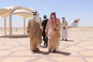 نائب وزير الخارجية يستقبل وزير خارجية البحرين