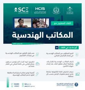 المركز الوطني للتنافسية والهيئة السعودية للمهندسين ينظمان اللقاء المفتوح مع أصحاب المكاتب الهندسية