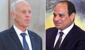 الرئيس المصري يهنىء نظيره التونسي بمناسبة تشكيل الحكومة الجديدة