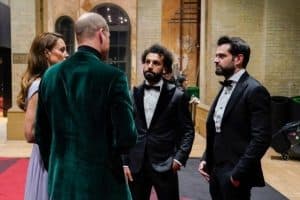 محمد صلاح في ضيافة الأمير وليام