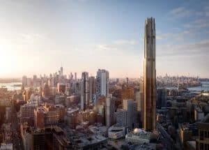 أول ناطحة سحاب في بروكلين تصل إلى ارتفاعها الكامل