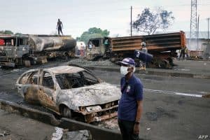 مقتل نحو 100 شخص في انفجار ناقلة نفط في سيراليون