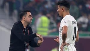 تشافي يطلب من برشلونة التعاقد مع الجزائري بغداد بونجاح
