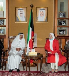 الوفد الإعلامي المرافق لسمو ولي العهد السعودي يلتقي عدداً من القيادات الإعلامية الكويتية