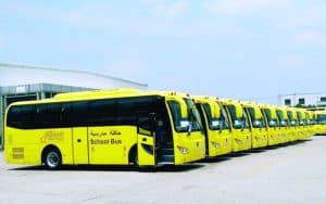 7450 حافلة انطلقت لتقديم خدمة النقل المدرسي