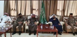 محافظ الحريق يعقد اجتماعاً مع القطاعات الحكومية والأمنية بالمحافظة 