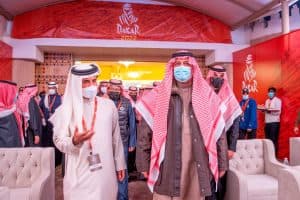 أمير حائل يرعى الحفل الافتتاحي لرالي داكار السعودية 2022