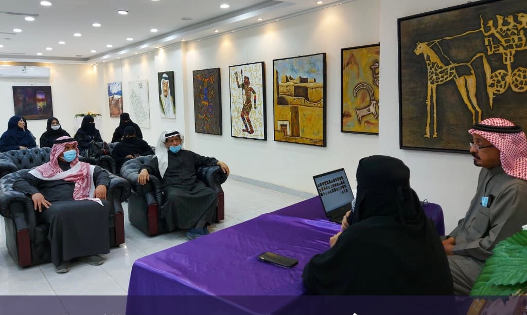 اثنينية “جسفت” للفنون التشكيلية تستضيف الرسام التشكيلي إبراهيم الفصام 