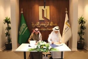 توقيع عقد شراكة مجتمعية بين جمعية روماتيزم والراجحي الخيرية لشراء 60 مفصل ركبة 