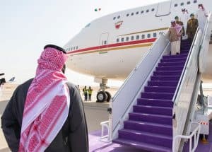 ملك البحرين يصل إلى الرياض.. وسمو ولي العهد في مقدمة مستقبليه