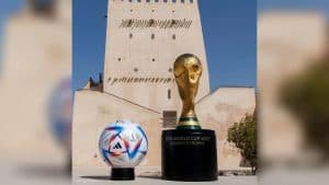 كشف النقاب عن الكرة الرسمية لمونديال قطر 2022