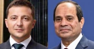 الرئيس المصري يتلقى اتصالًا هاتفياً من نظيره الأوكراني