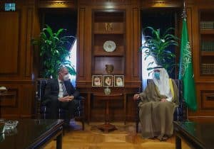 الجبير يستقبل وفداً من مؤسسة كونراد أديناور الفكرية الألمانية