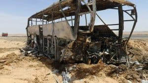 مقتل 10 بينهم 4 فرنسيين وبلجيكي في حادث سير بمصر