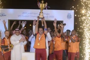 رئيس البريد يتوج البطل في كأس بطولة سبل 2022 لكرة القدم