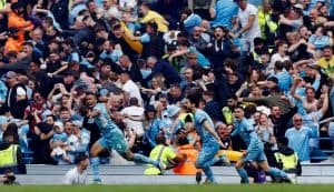 مانشستر سيتي يحرز لقب الدوري الإنجليزي