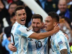 الأرجنتين تهزم إيطاليا وتحرز لقب كأس الأبطال