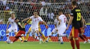 بلجيكا تسحق بولندا 6-1 في دوري الأمم الأوروبية