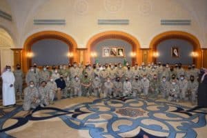 القوات المسلحة السعودية ونظيرتها الأمريكية تعقدان مؤتمر التخطيط النهائي لتمرين «الغضب العارم22»
