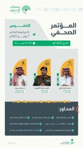 بدءاً من الغد.. مؤتمر صحفي يومي للحج يستضيف 3 متحدثين رسميين