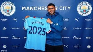 مانشستر سيتي يجدد عقد محرز حتى 2025