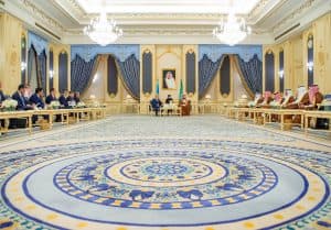 صدور بيان مشترك في ختام الزيارة الرسمية التي قام بها رئيس كازاخستان إلى المملكة