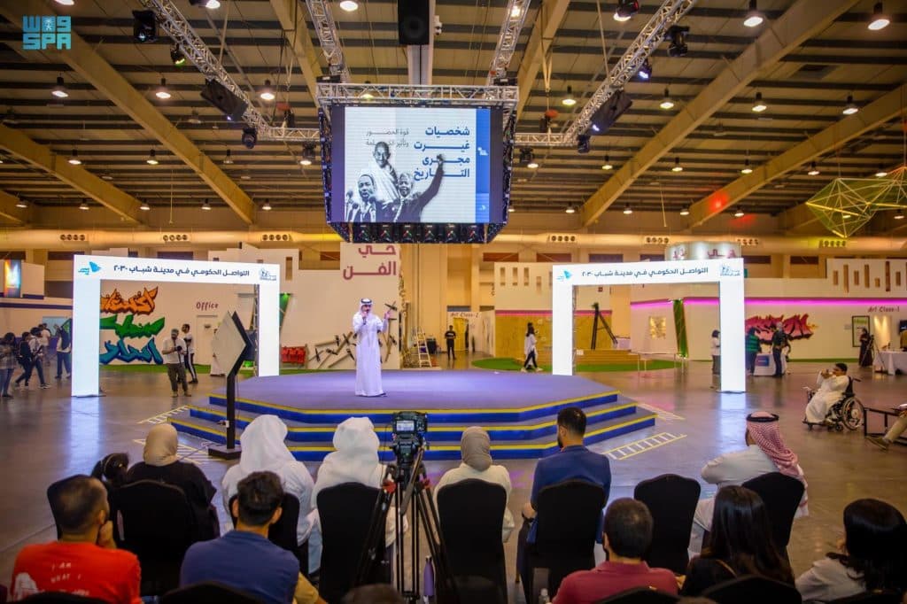 وفد من مركز التواصل الحكومي يشارك في “مدينة شباب 2030” بالبحرين