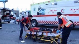 194 متطوعًا بالهلال الأحمر بالجوف يتعاملون مع نحو 35 ألف بلاغ