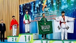 بامسعود يحقق برونزية التايكوندو ببطولة آسيا للناشئين