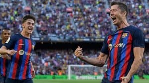 برشلونة يحقق فوزه الثاني على حساب بلد الوليد