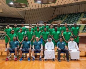 أخضر الطائرة يتصدر ترتيب كأس التحدي الآسيوي