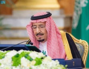 خادم الحرمين الشريفين يرأس جلسة مجلس الوزراء