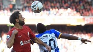 تعادل ليفربول وبرايتون 3-3 في مباراة دراماتيكية