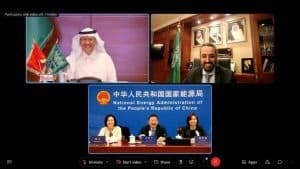 وزير الطاقة يناقش مع مسؤول الطاقة الوطنية بالصين تعزيز العلاقات الثنائية