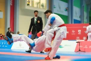 اختتام منافسات الكاراتيه في دورة الألعاب السعودية
