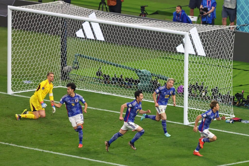 اليابان تفوز على ألمانيا في منافسات كأس العالم
