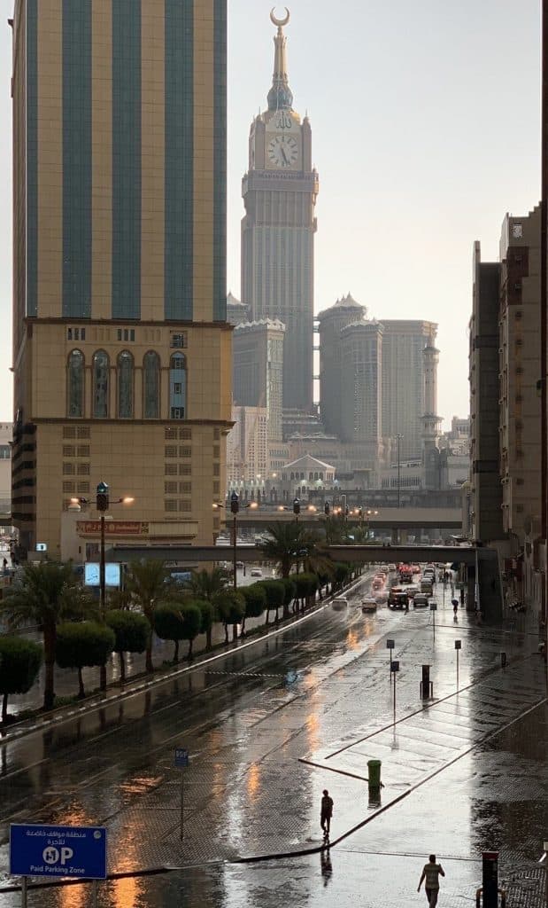 أمانة العاصمة المقدسة تتلقى 73 بلاغًا تتعلق بالحالة المطرية