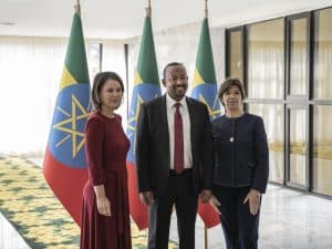 وزيرتا خارجية فرنسا وألمانيا تصلان إثيوبيا