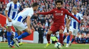 ليفربول يخسر أمام برايتون بثلاثية