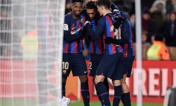 برشلونة يعزز صدارته بالفوز على خيتافي