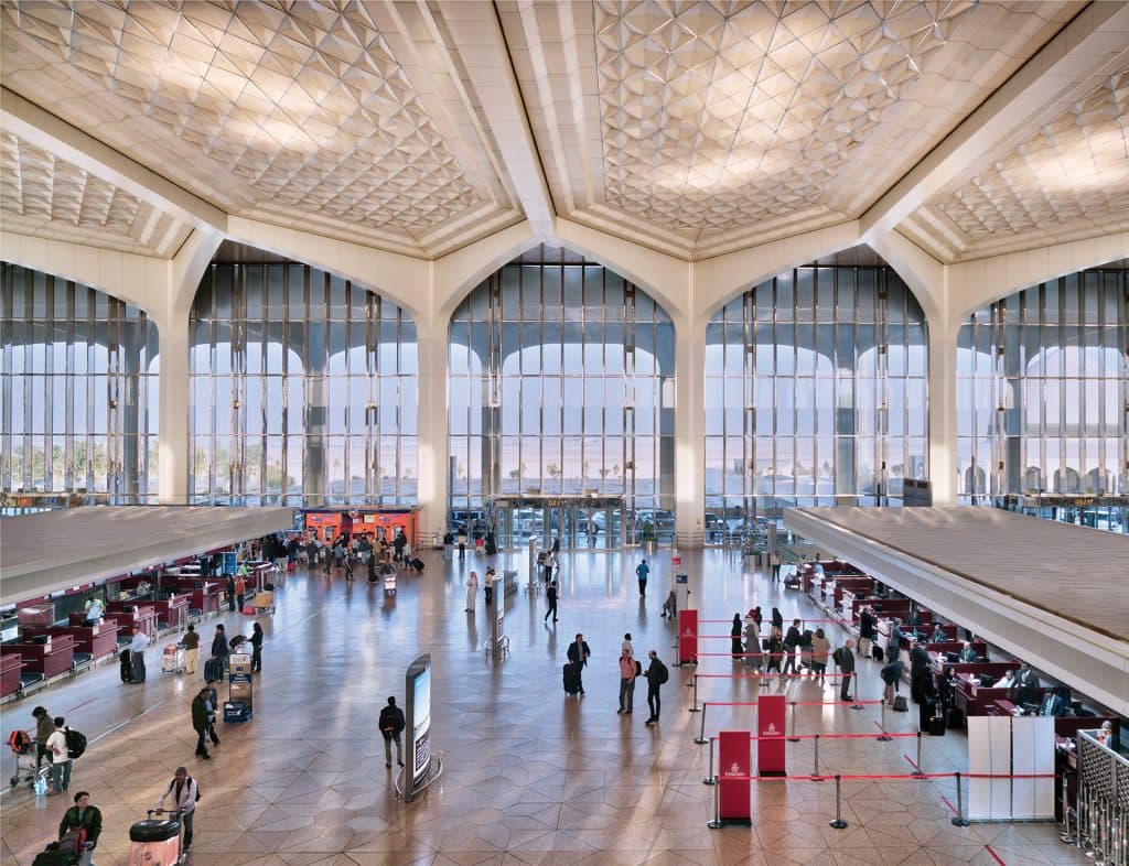 ارتفاع عدد الركاب عبر مطارات المملكة لعام 2022م