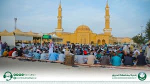بلدية محافظة الحريق تؤمن 1500 وجبة لتفطير الصائمين