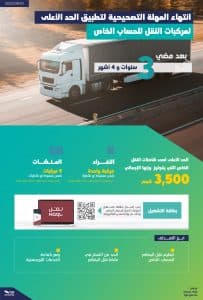 “النقل”: انتهاء المهلة التصحيحية للحد الأعلى لمركبات النقل للحساب الخاص