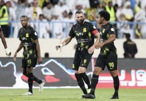 “بنزيما” يقود الاتحاد للفوز على الأخدود بهدف نظيف