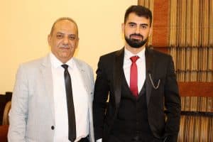 الزميل زياد عنبرة يحتفل بزفاف كريمته إلى الشاب مهند كلثم