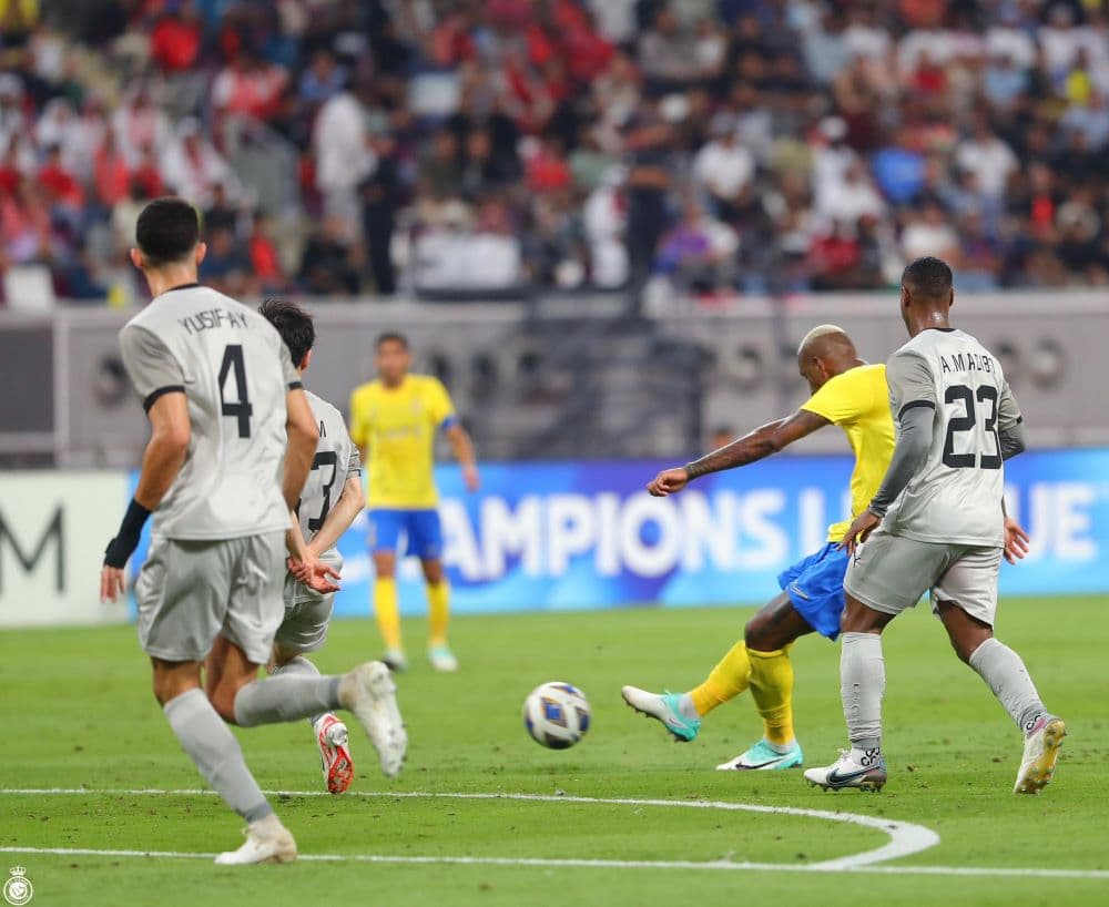 النصر يهزم الدحيل ويتأهل إلى دور الـ 16 في دوري أبطال آسيا