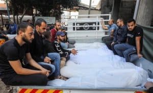 70 % منهم أطفال ونساء.. ارتفاع عدد شهداء العدوان الإسرائيلي على قطاع غزة إلى 22600