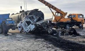 حادث مروري مروع جنوب أفغانستان يقتل ويصيب 59 شخصًا